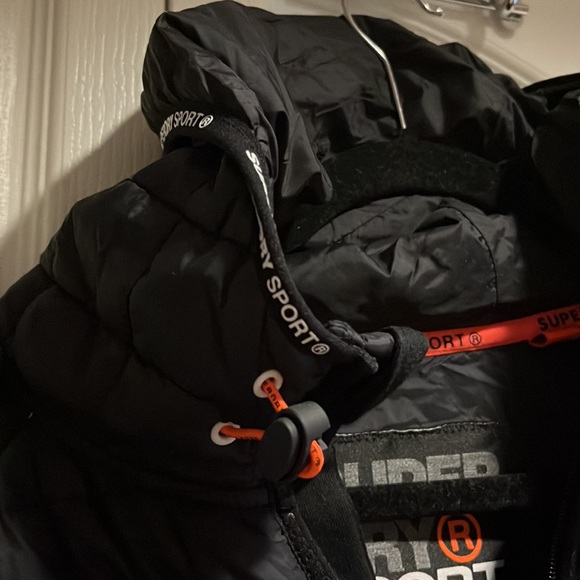 Super dry men’s black gym tech collection in size M - Picture 4 of 12